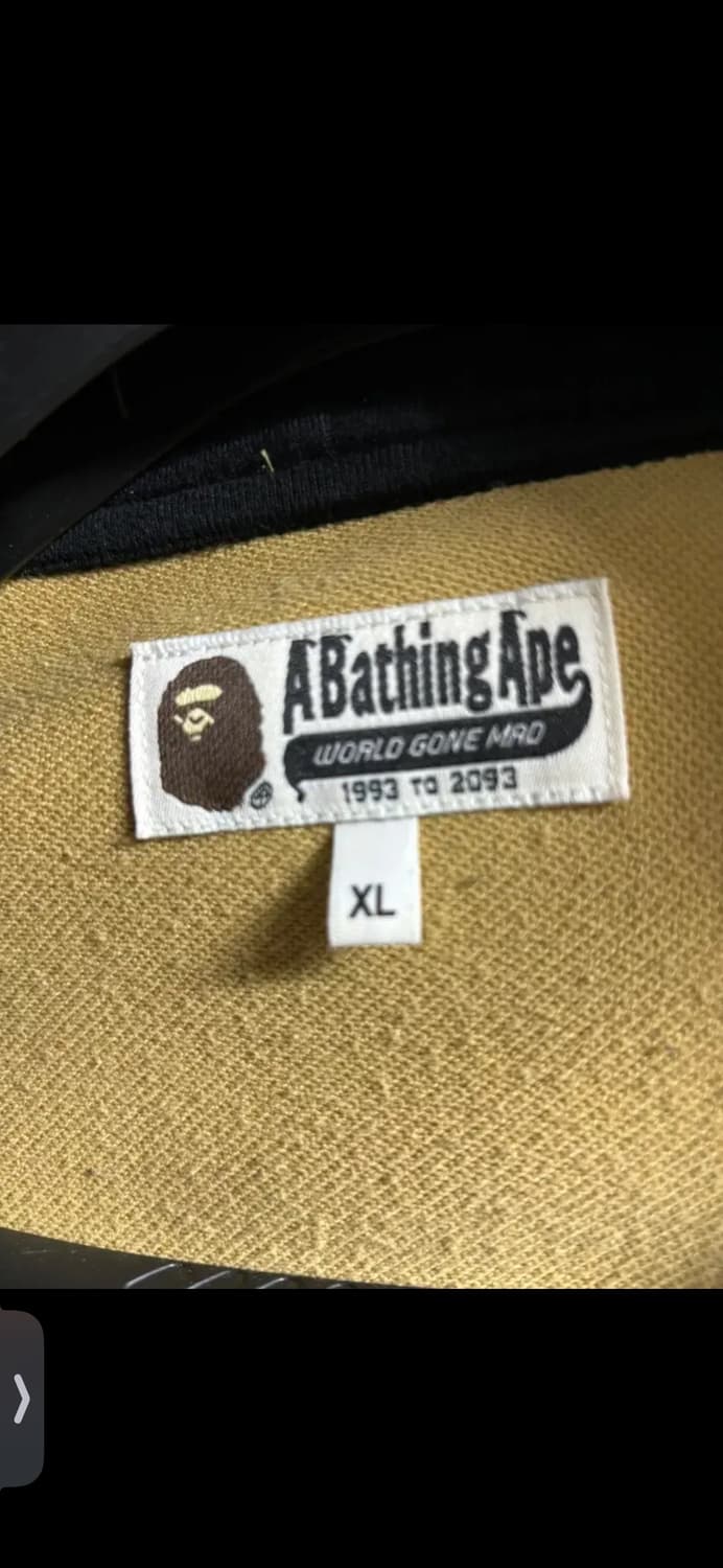 베이프 윈드스토퍼 후드집업 황계 상품이미지5