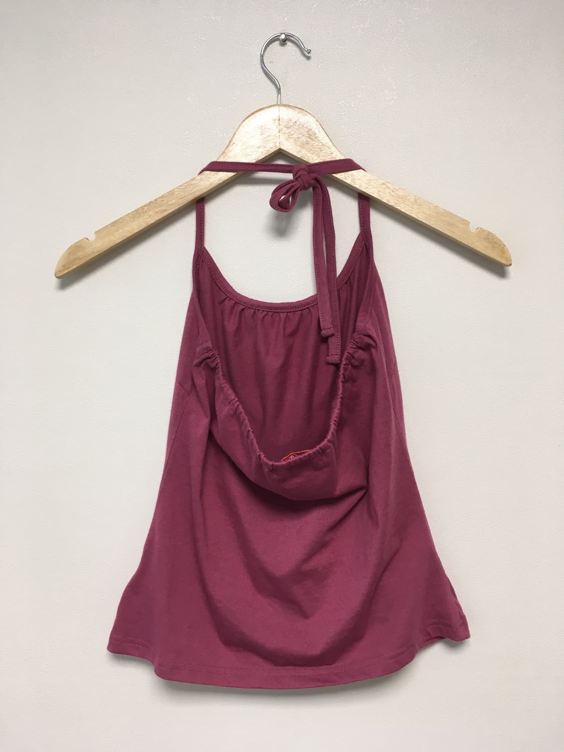 vintage halter neck sleeveless top pink 상품이미지6