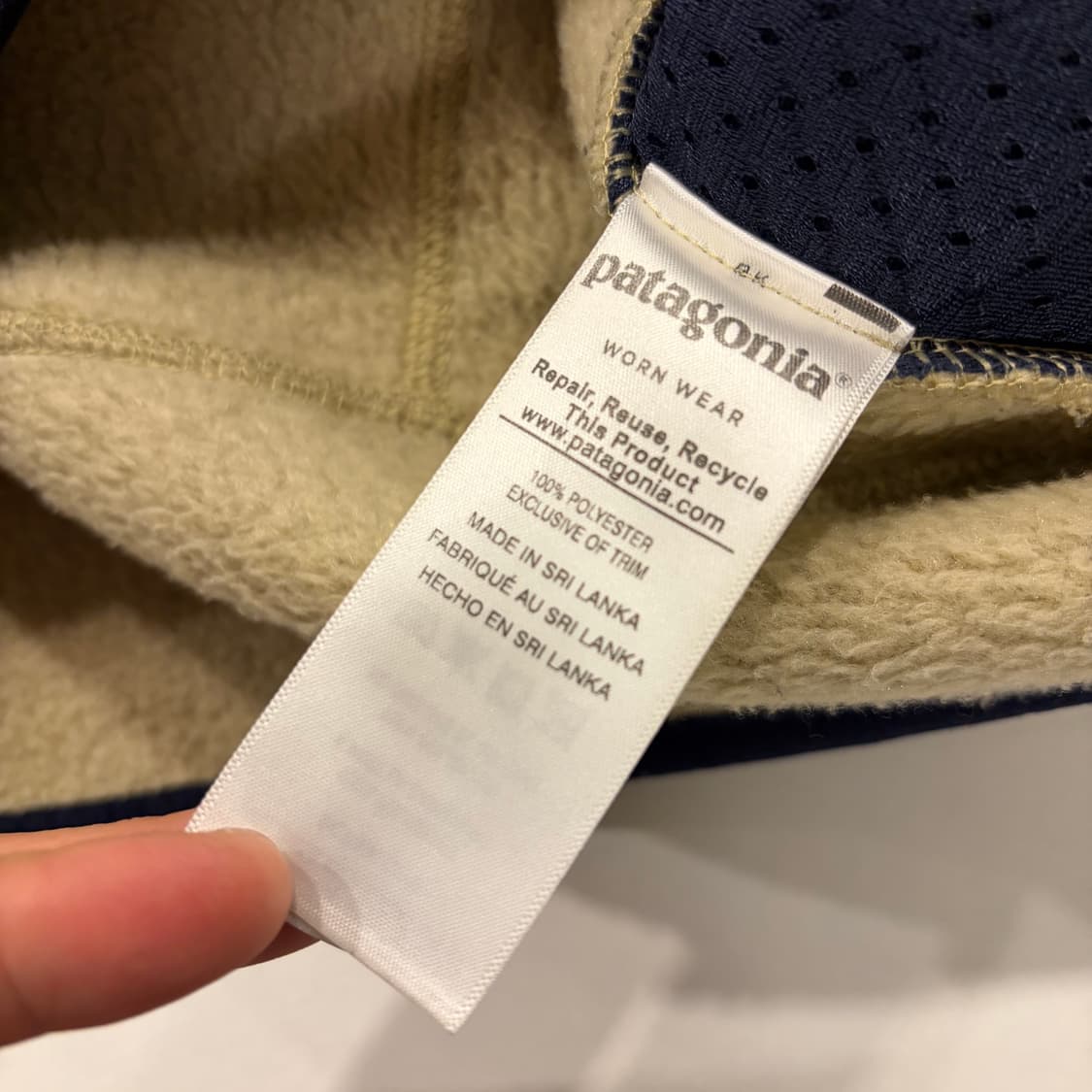[M] 파타고니아 레트로X 플리스 자켓 베이지 B566 상품이미지8