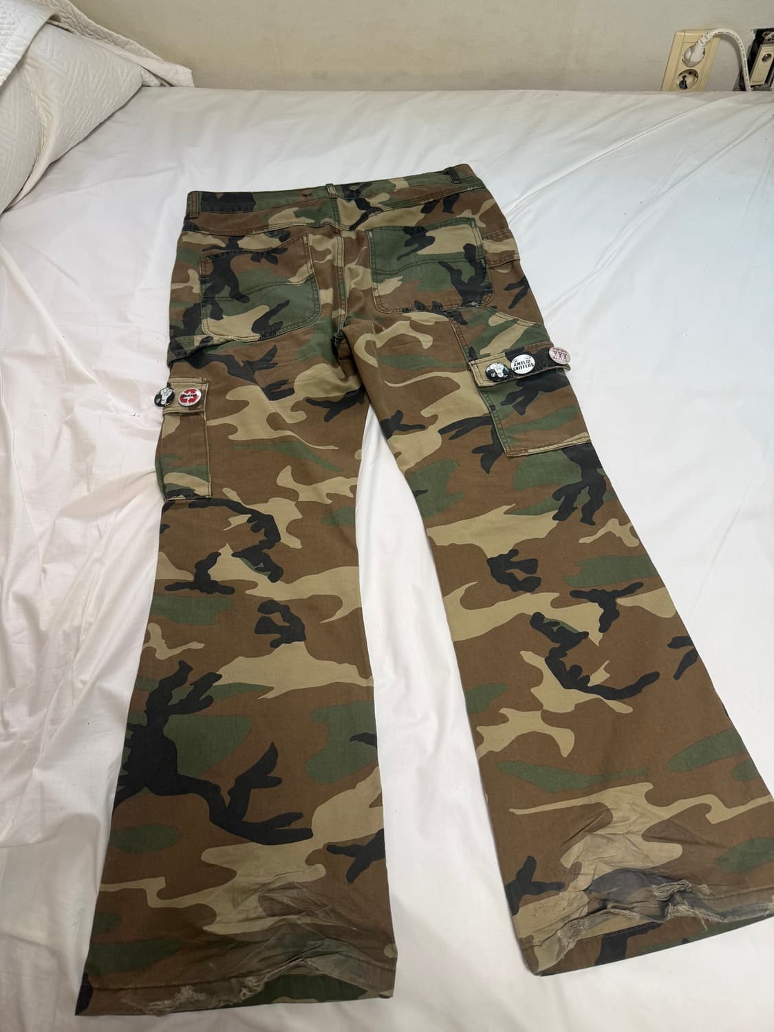 프로토콜 인덱스 밀리터리 카모 플레어 워크팬츠 상품이미지2