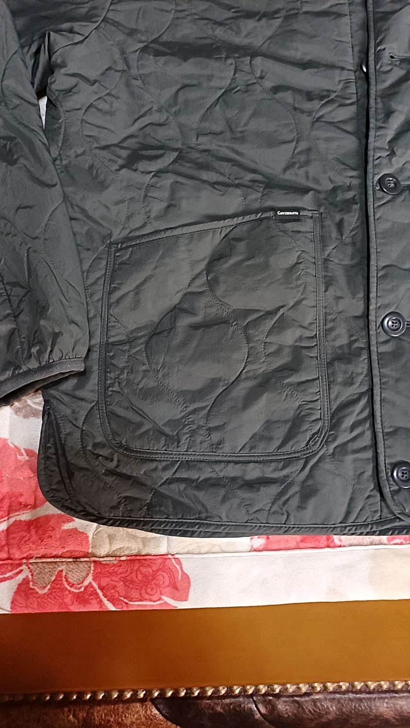 커버낫 오버핏경량깔깔이 105 가슴62 기장69 상품이미지5