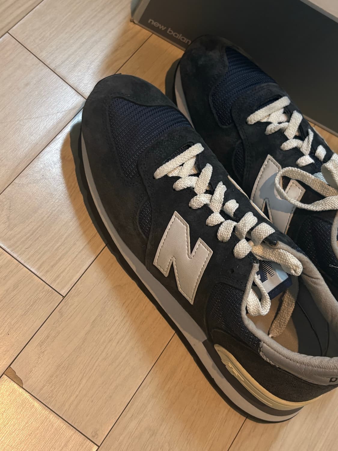 뉴발란스 990v1 메이드 인 USA 네이비 280 상품이미지3