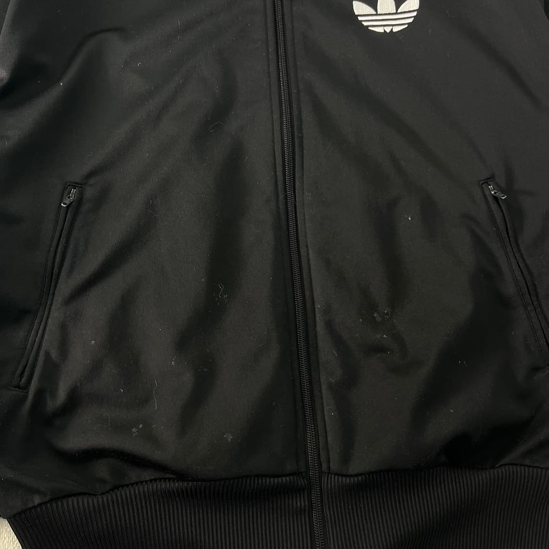 100 아디다스 파이어버드 블랙 트랙탑 져지 상품이미지3