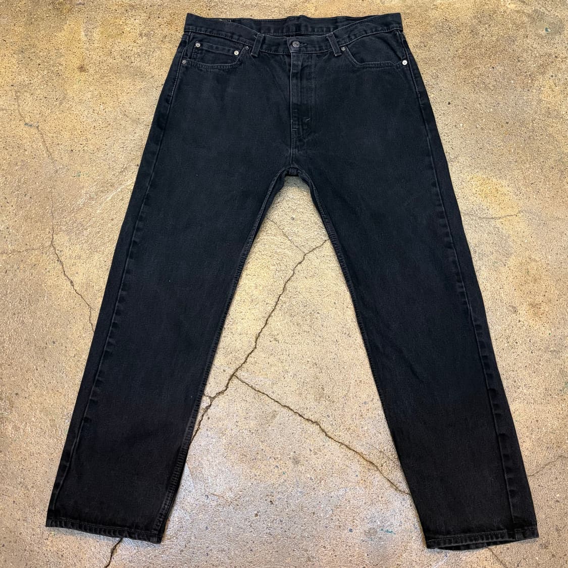 00s 미국 빈티지 리바이스 505 블랙진 청바지 상품이미지1