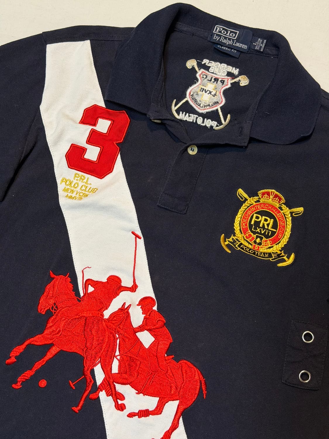 폴로 랄프로렌 빅포니 치프키프 카라티 네이비 상품이미지2