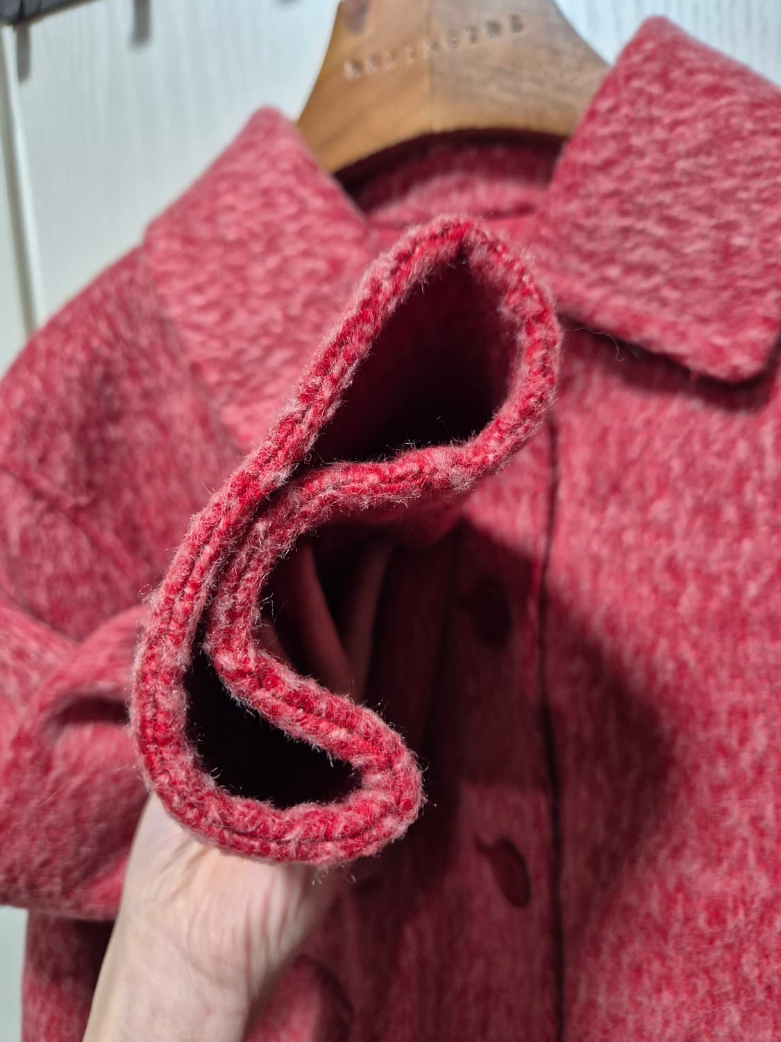 (세일)(새상품)CHE크롭 울 자켓 .새상품 상품이미지4