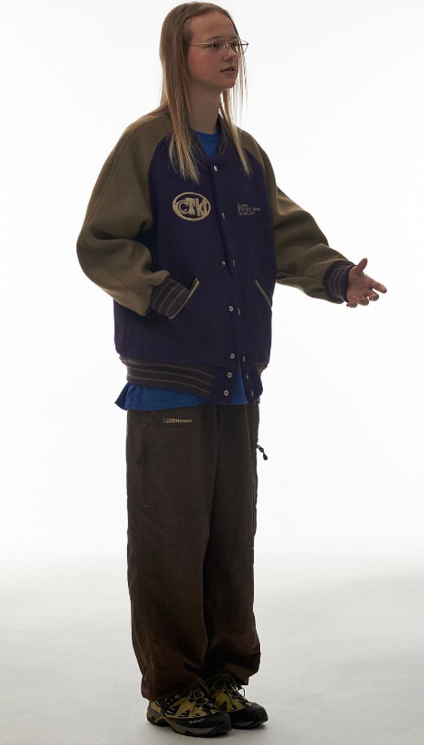 Kevin's Varsity Jacket Purple 상품이미지1