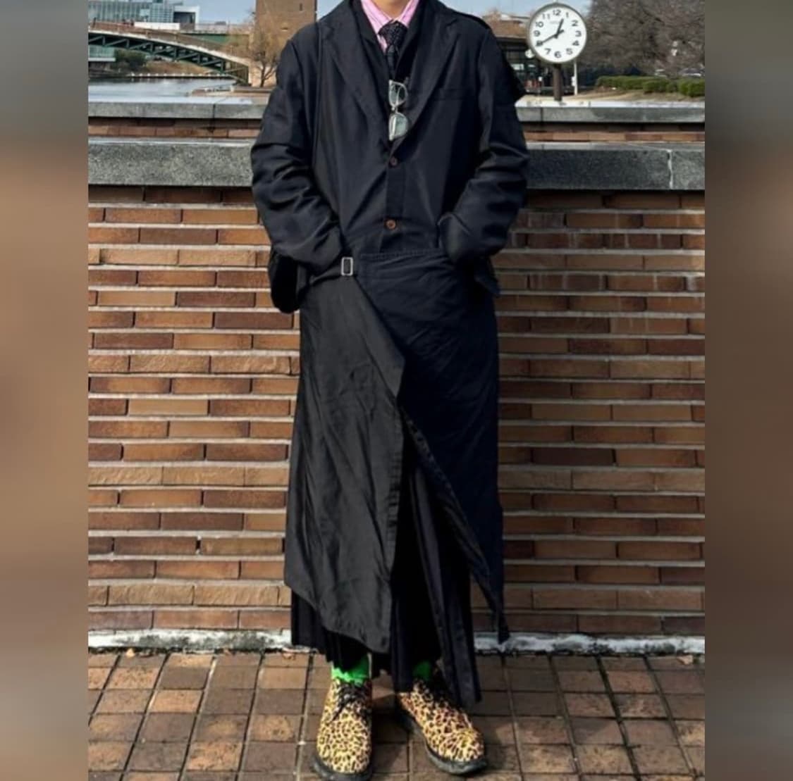 [M] 20aw 꼼데가르송 옴므플러스 케이프 코트 상품이미지1