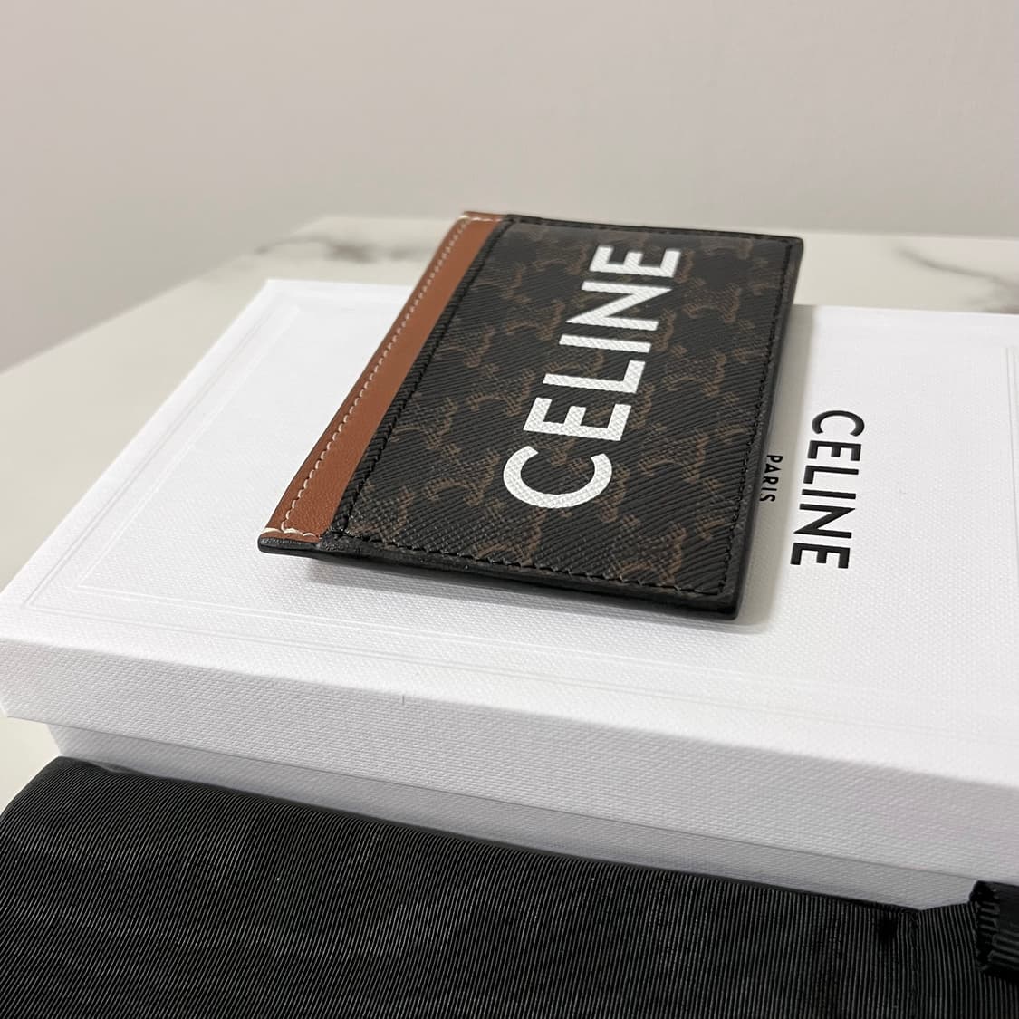 [S+급/정품] 셀린느 로고 트리옹프 카드지갑 상품이미지7