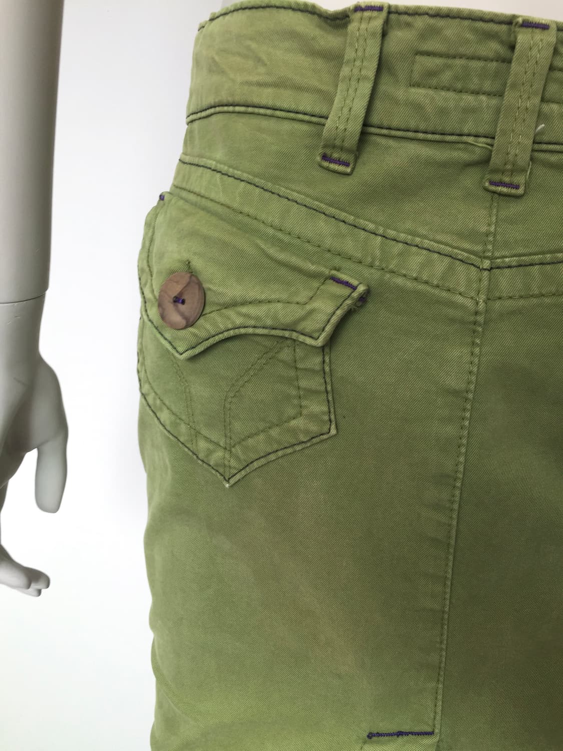 Italy Miss-Sixty60 Vintage Green Skirt 상품이미지4
