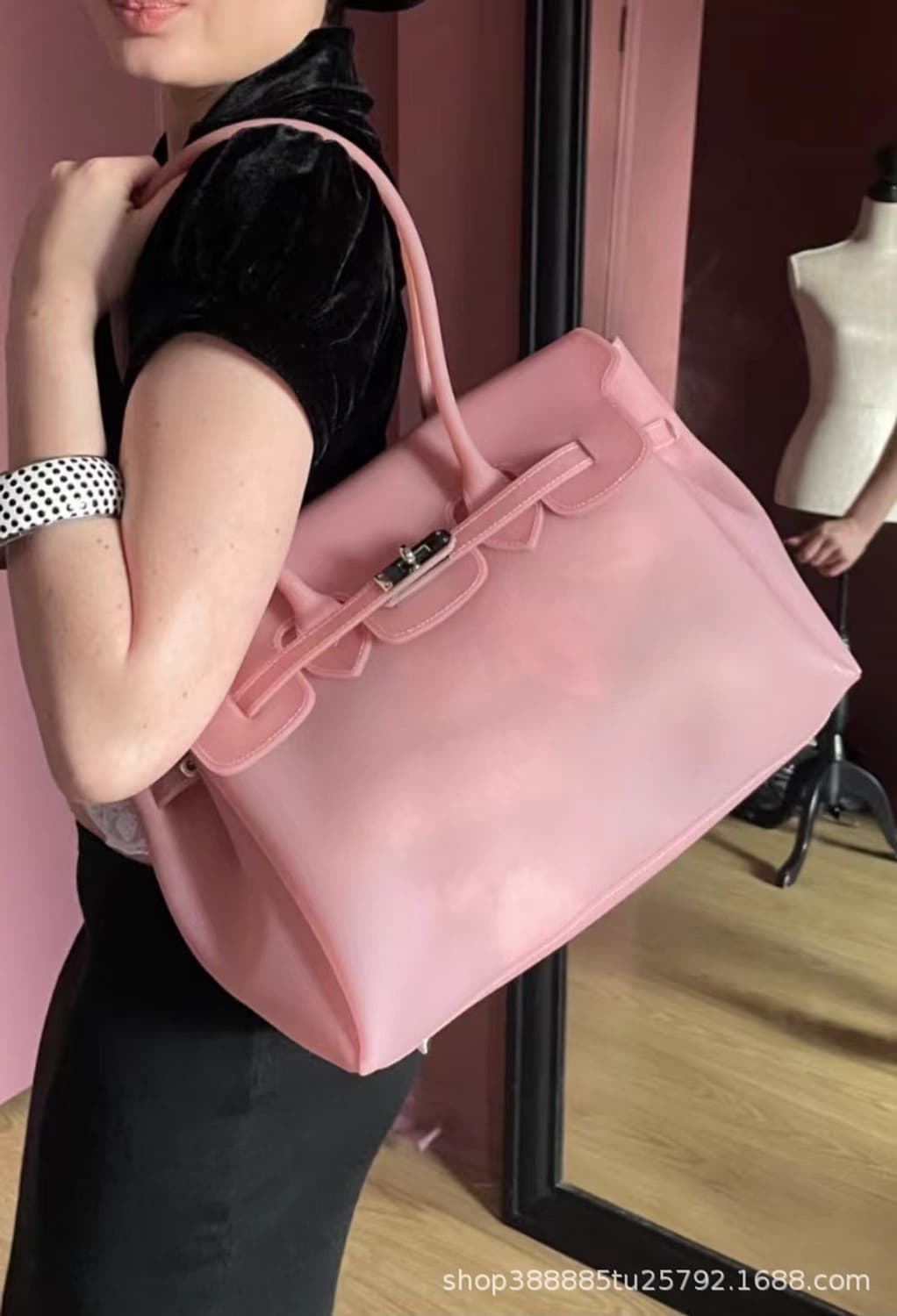 젤리 벌킨백 젤리빅백 숄더백 젤리백 키키쓰 숄더백 상품이미지1