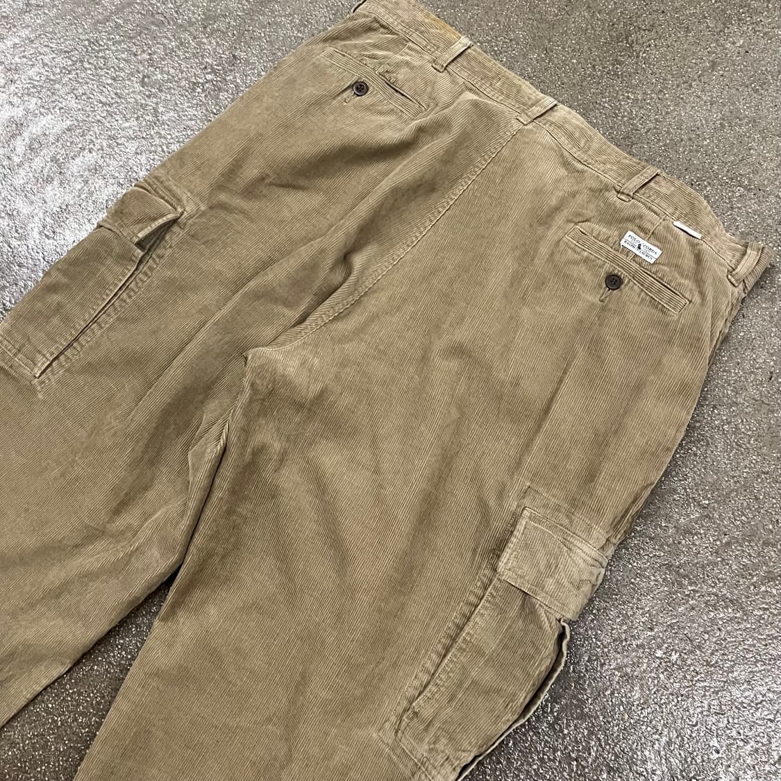 90s 폴로 코듀로이 카고 팬츠 (41”) 상품이미지5