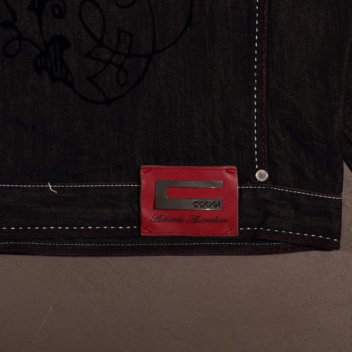 90s 쿠지 올드스쿨 데님자켓 상품이미지7