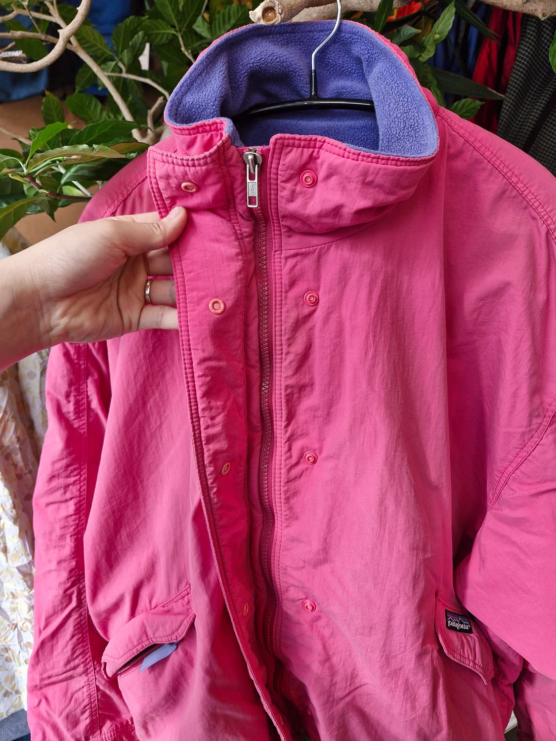 Z-489 파타고니아 캐플린 쉘드 신칠라 봄버 웜업 자켓  상품이미지6