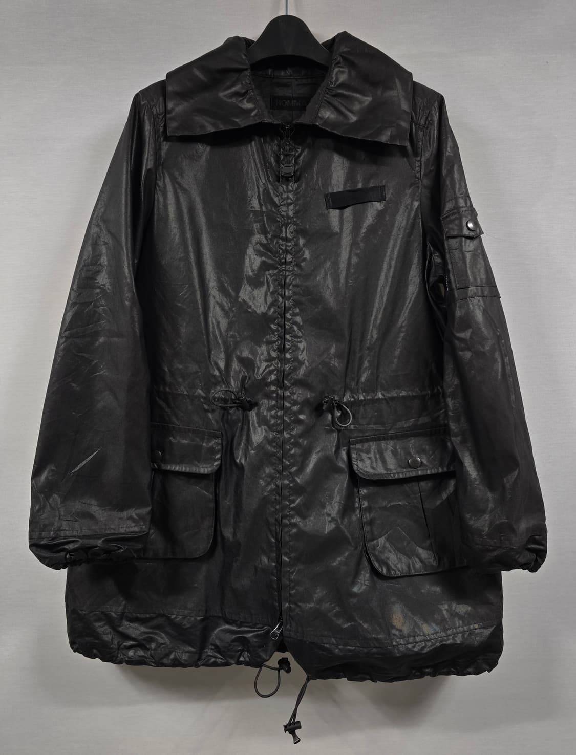 HOMMA 블랙 후드 야상 점퍼 3 상품이미지2