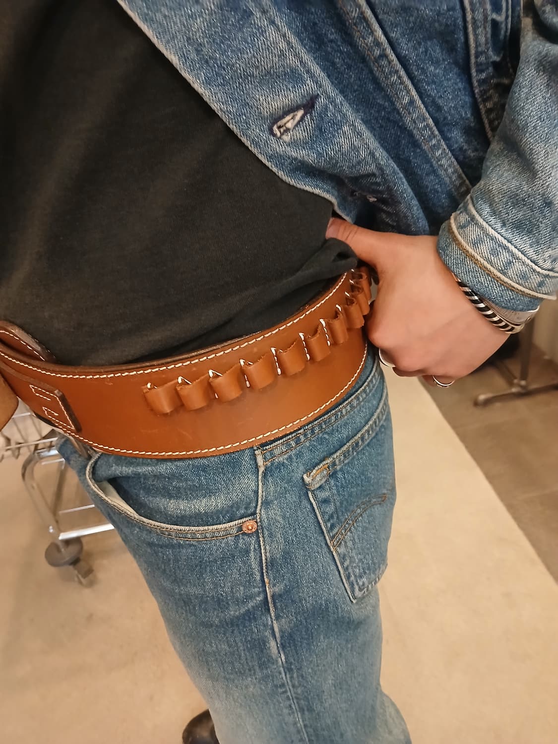 가죽 허리 권총 파우치 상품이미지3