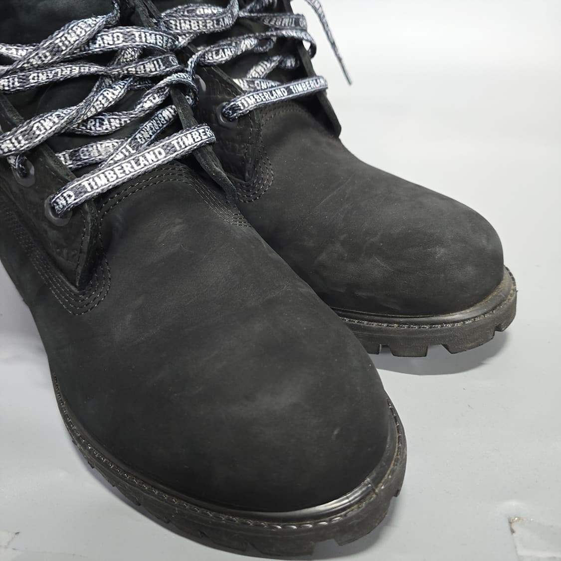 팀버랜드(Timberland) 6인치 워커 부츠 블랙 275 상품이미지5