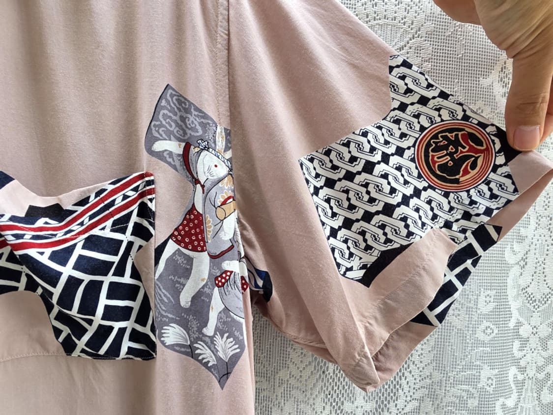 90s 칼 헬무트 아로하 셔츠 상품이미지5