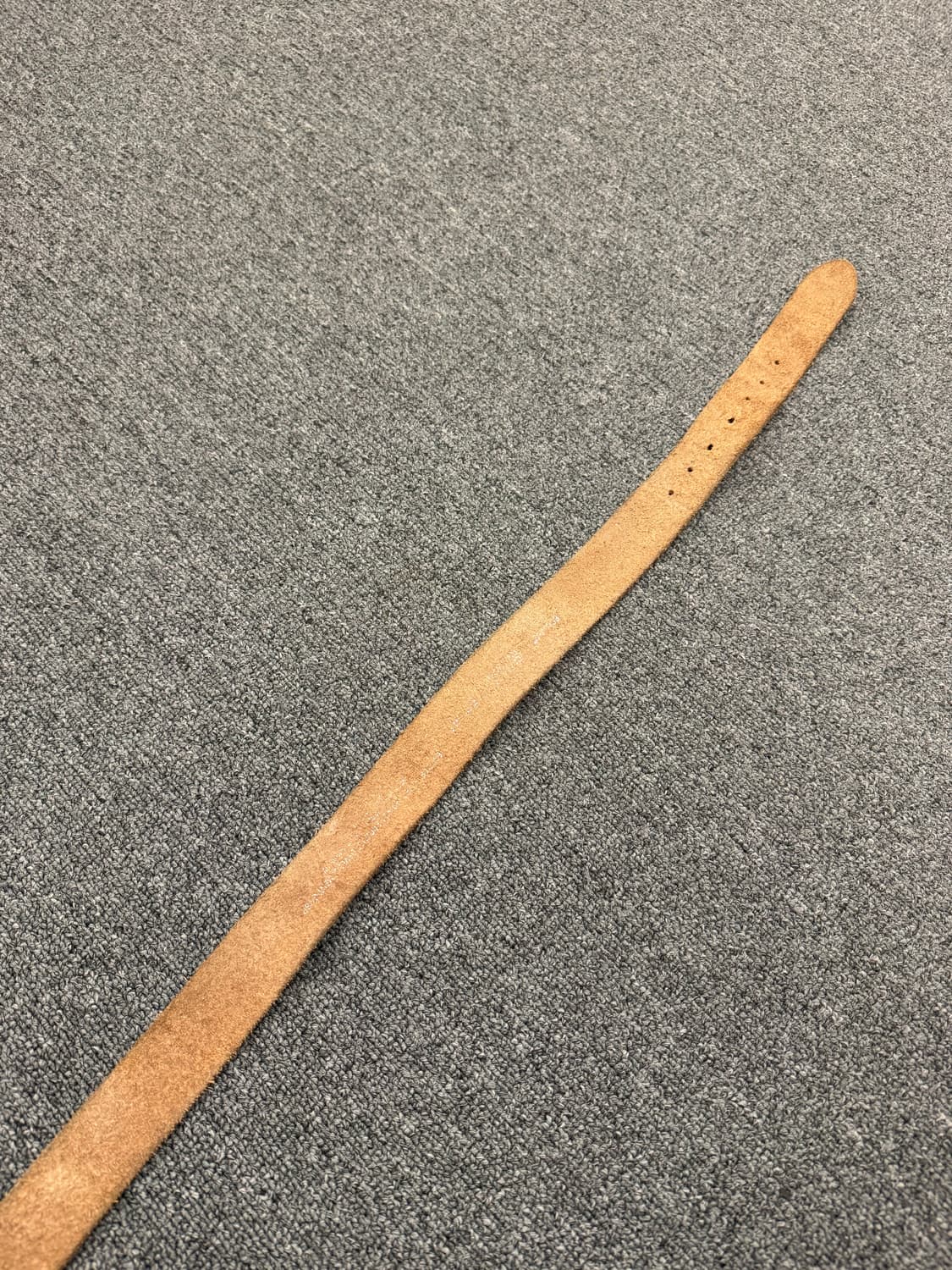 Vintage 패턴 버클 웨스턴 브라운 가죽벨트 상품이미지3