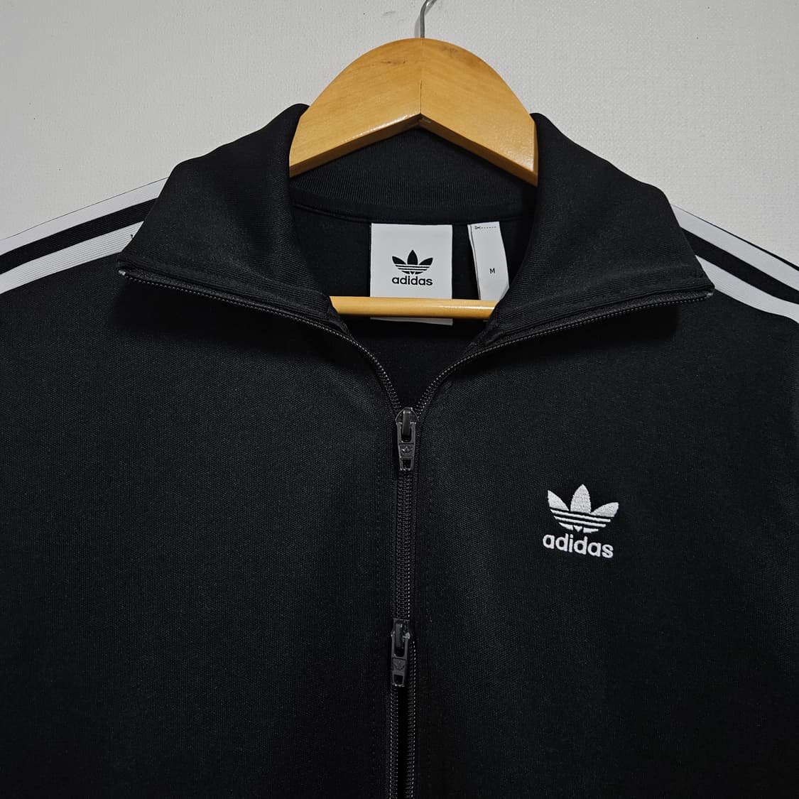 M 아디다스 베켄바우어 져지 트랙탑 검흰 상품이미지2