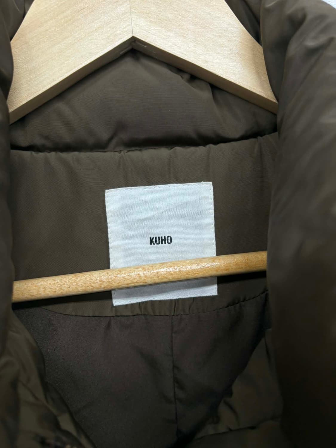 구호 한섬 덕다운 니트 패딩 상품이미지4