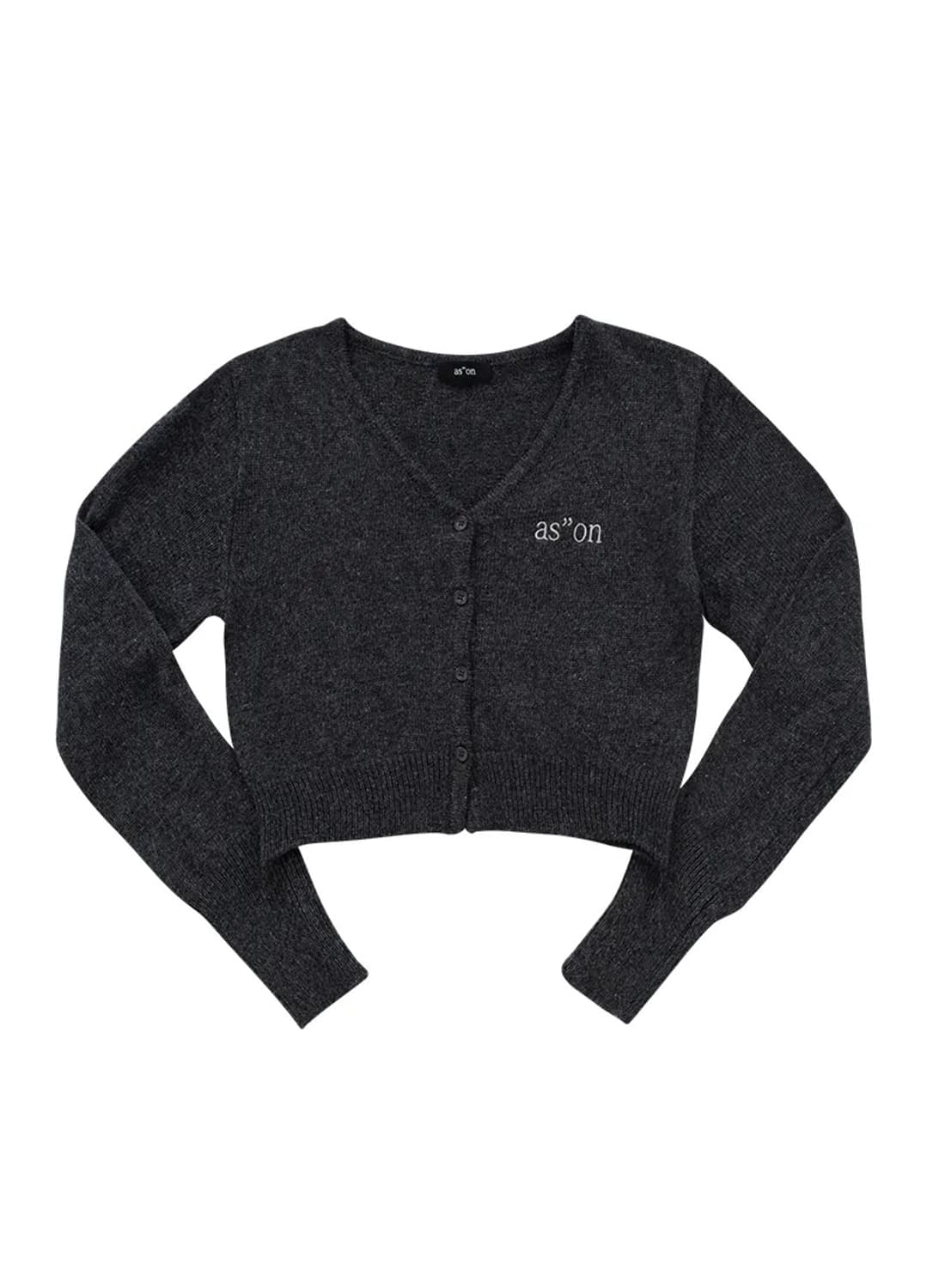 애즈온 조이 데일리 가디건 차콜 상품이미지1