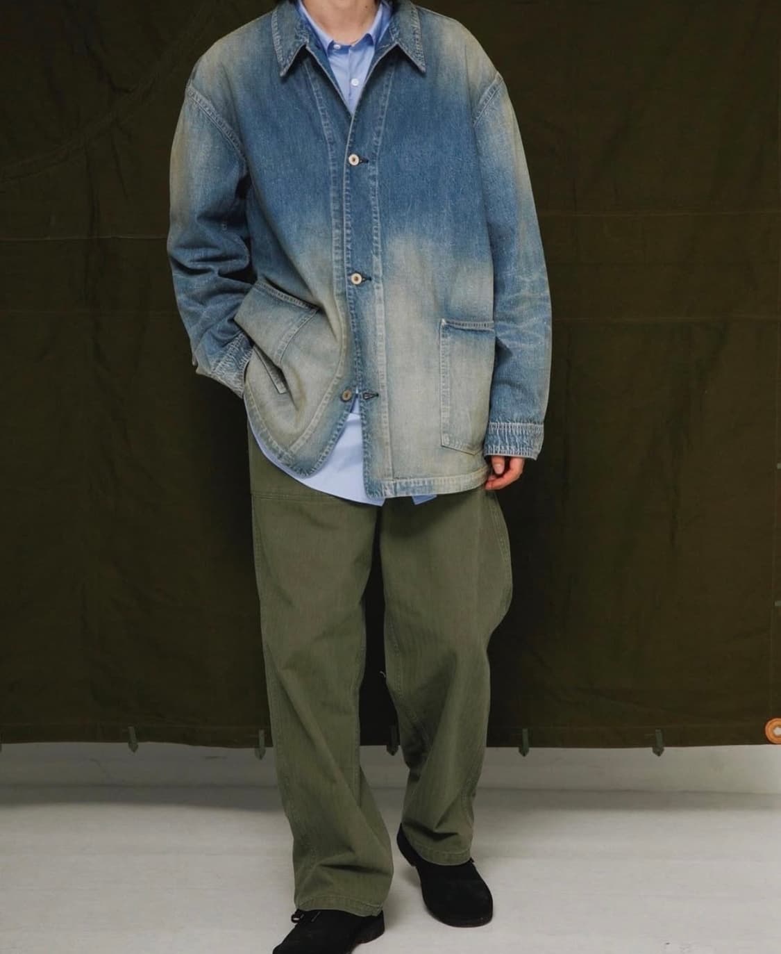 헤릴 넵데님 커버올 새상품 상품이미지1