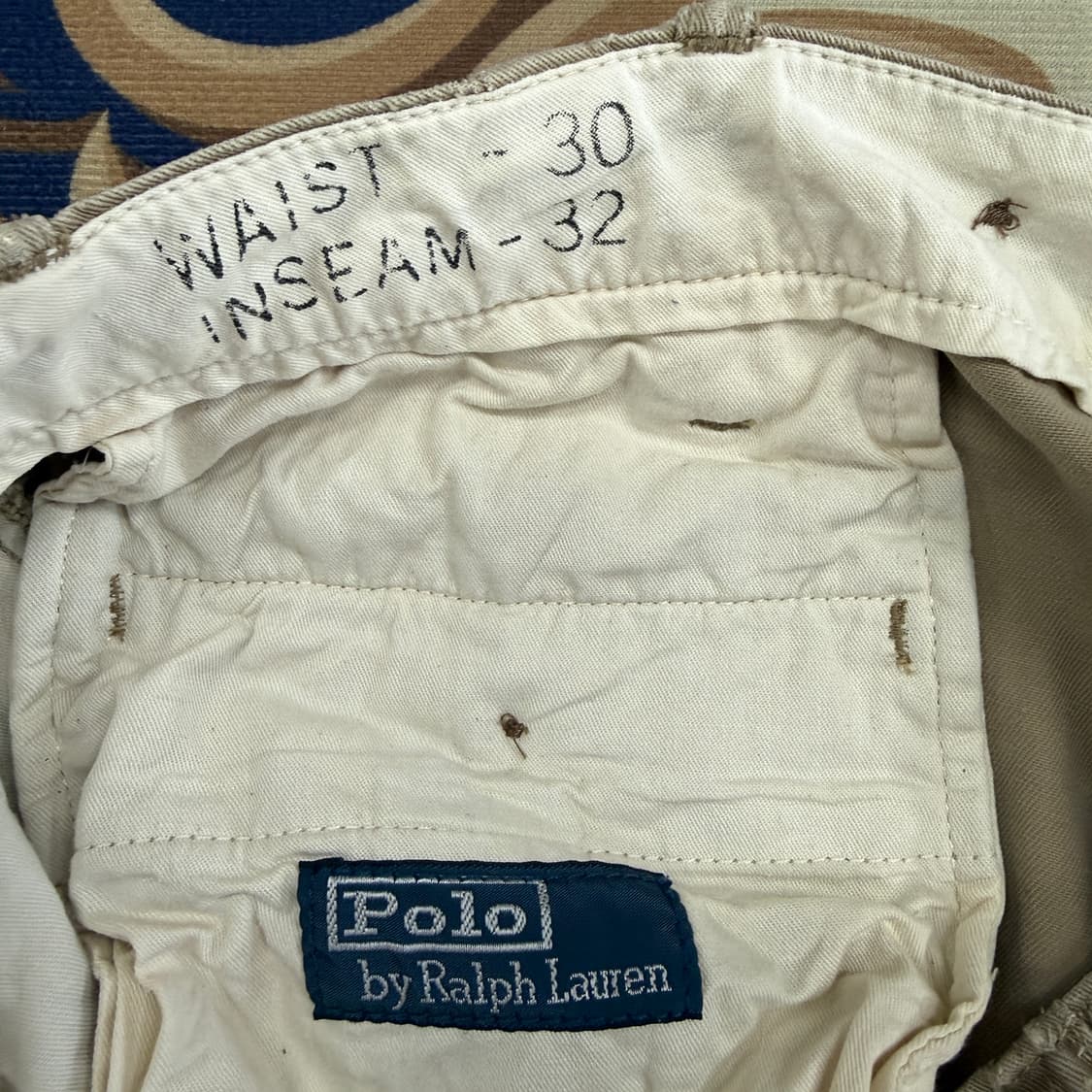 (30)90s 폴로 랄프로렌 카고팬츠 상품이미지2