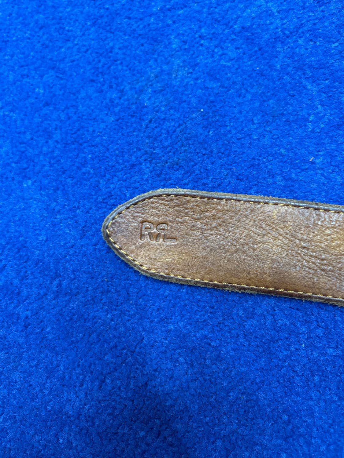 더블알엘 RRL 레더 오링 벨트 상품이미지2