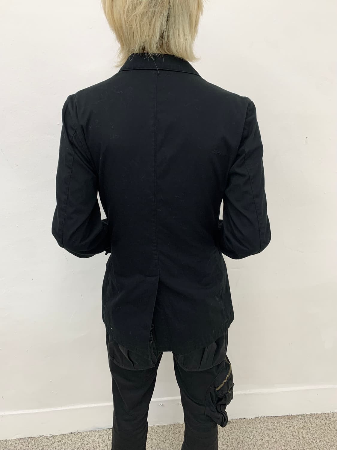 Schlussel 00s skull collar sharp blazer  상품이미지3