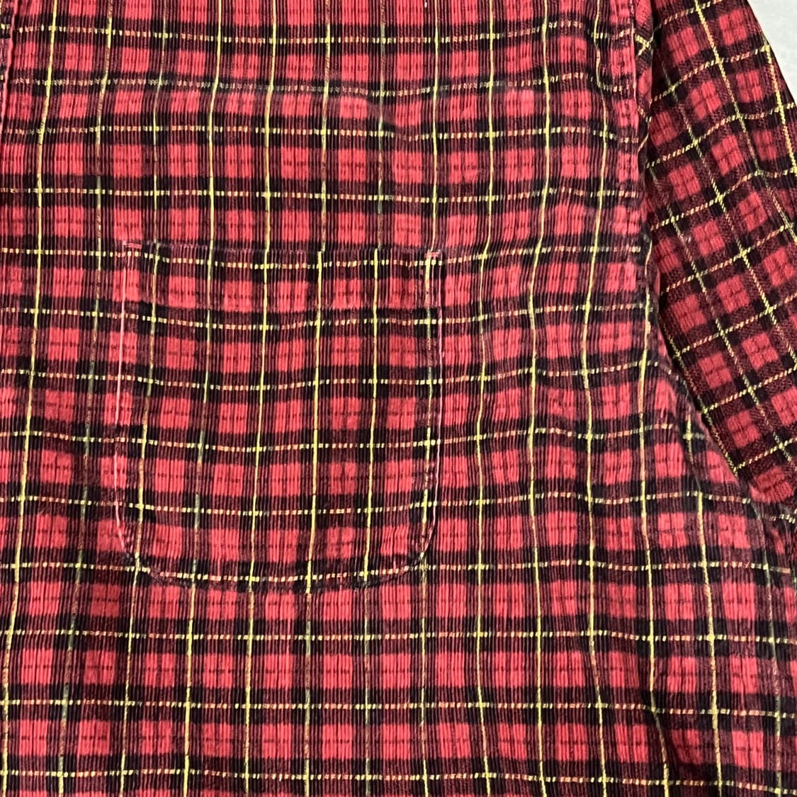  에디바우어 체크 코듀로이 셔츠 y14633 상품이미지4