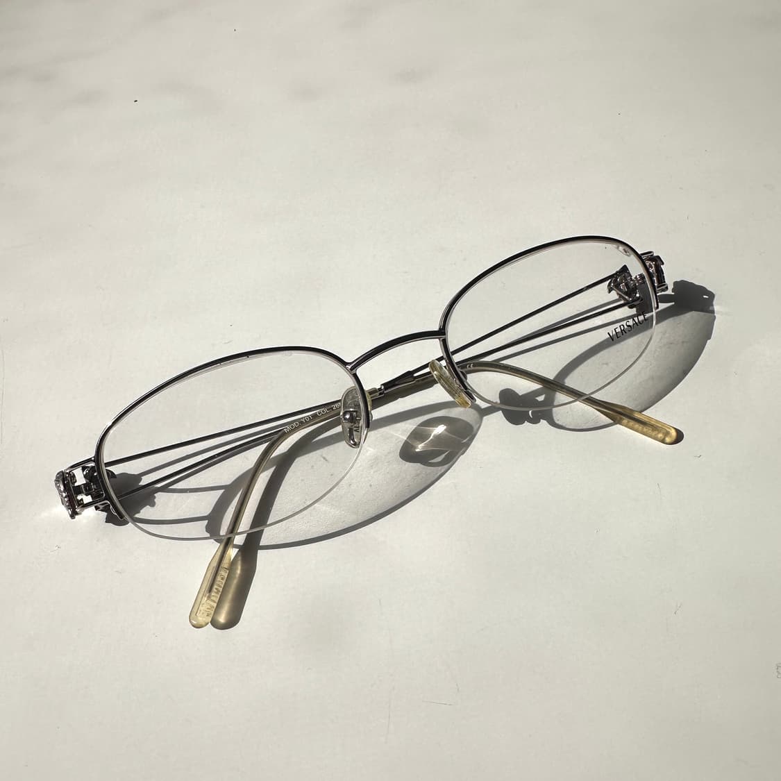 베르사체 은색 반무테 (VERSACE silver) 상품이미지2