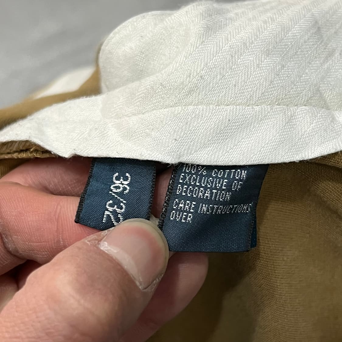  폴로랄프로렌 브라운 투턱 치노팬츠 y15501 상품이미지7