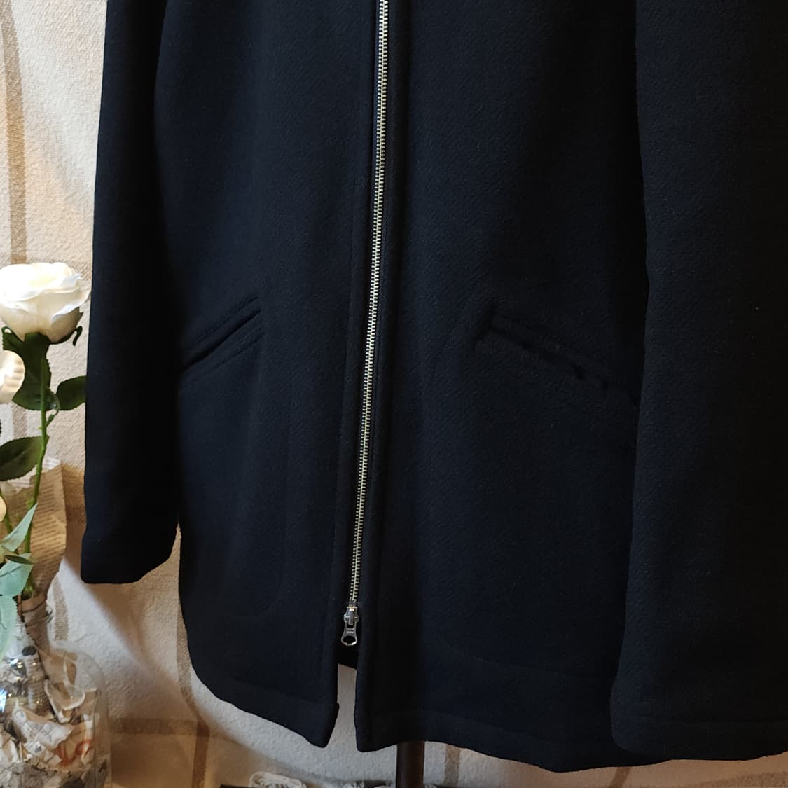 에스피오나지 울 코트 카뎃코트 32온즈 울 후드코트 M 상품이미지4