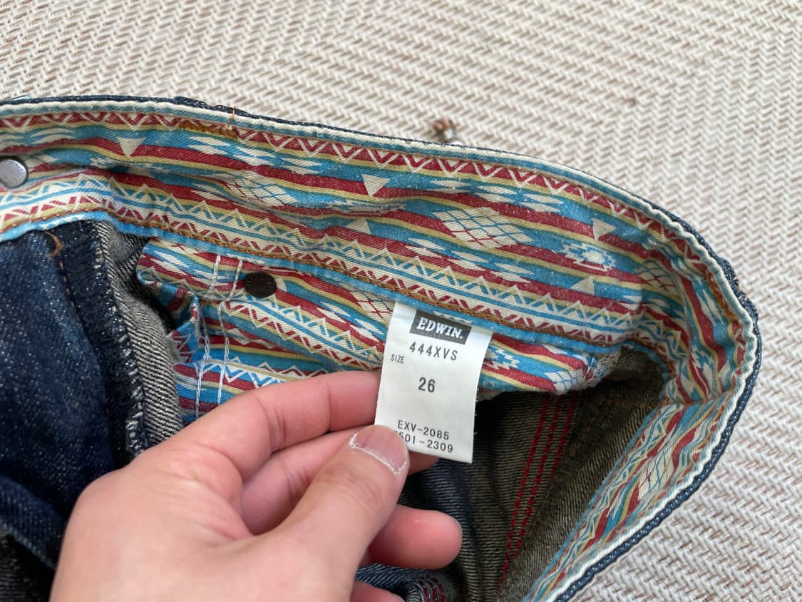 에드윈 XVS 허니콤 웨스턴 데님팬츠 J03936 상품이미지8