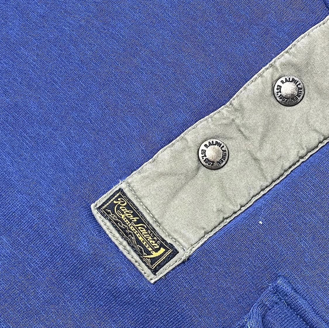 폴로 랄프로렌 블루 엘보패치 코튼 풀오버 상품이미지3