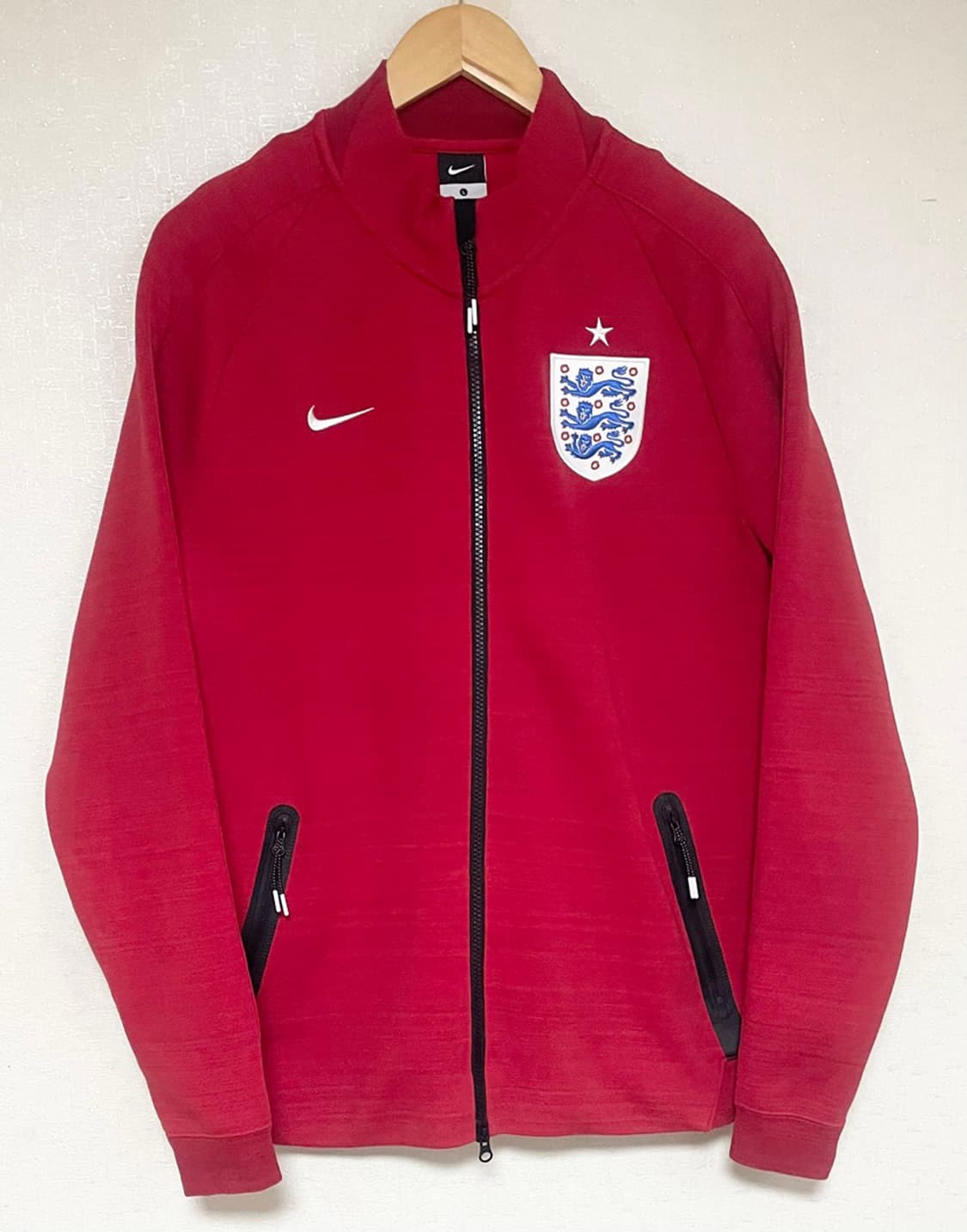 나이키 잉글랜드 국대 테크 플리스 N98 자켓 레드 상품이미지4