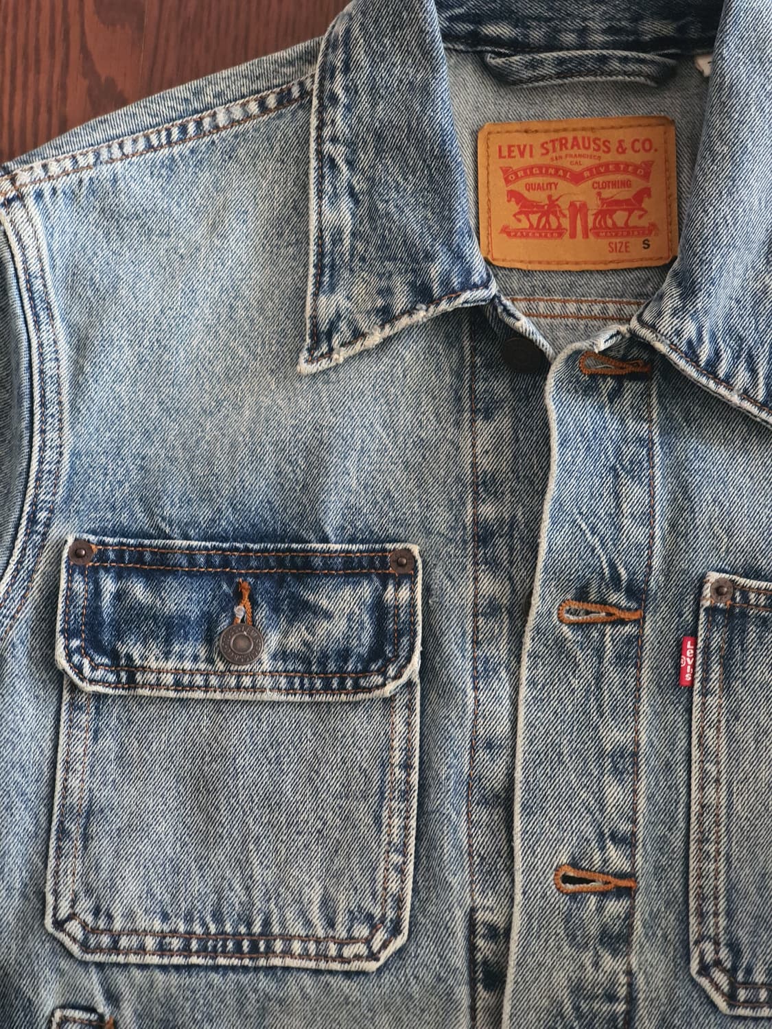 리바이스 데님 자켓 상품이미지1