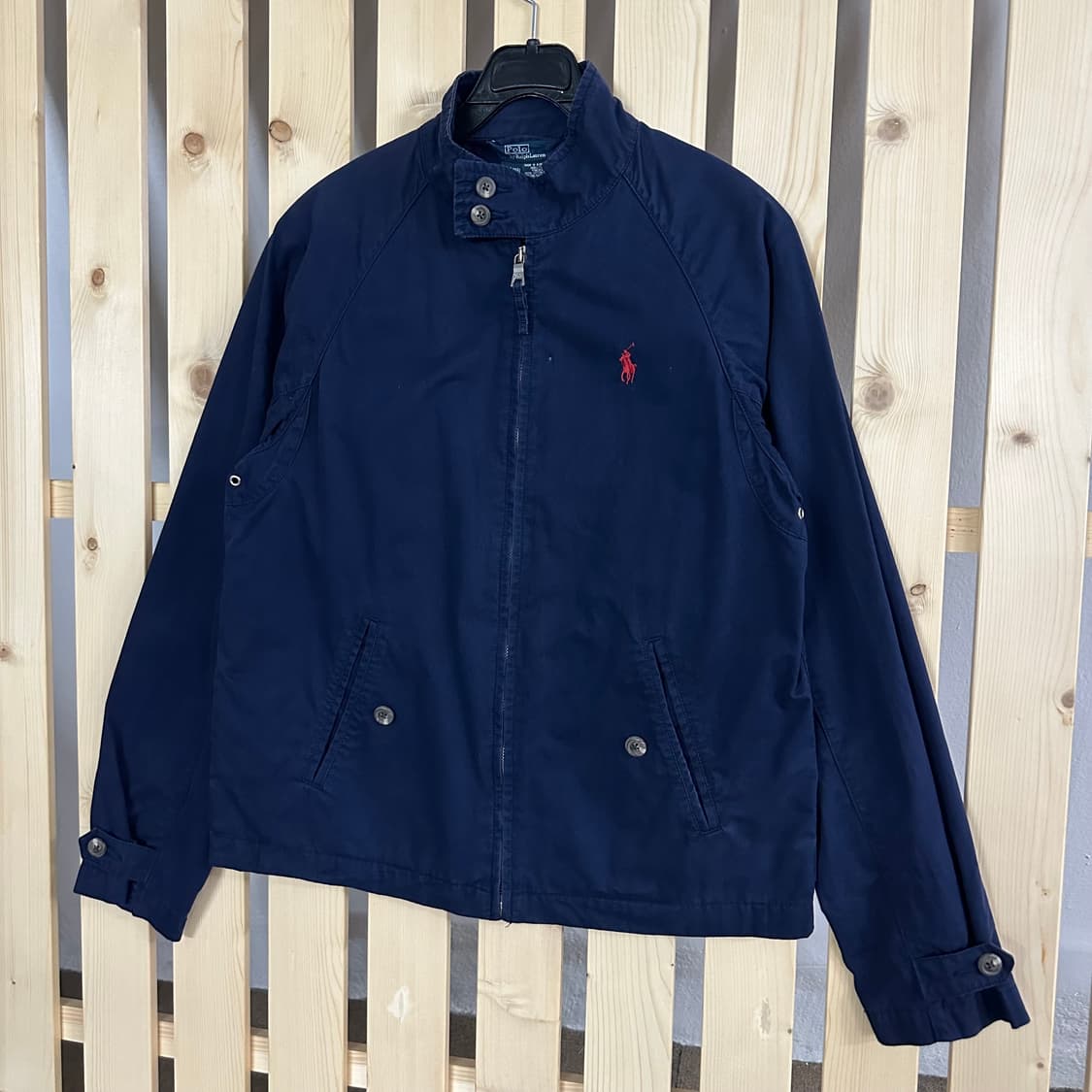 (S) 폴로 랄프로렌 네이비 바라쿠타 스윙톱 코튼 자켓 상품이미지2