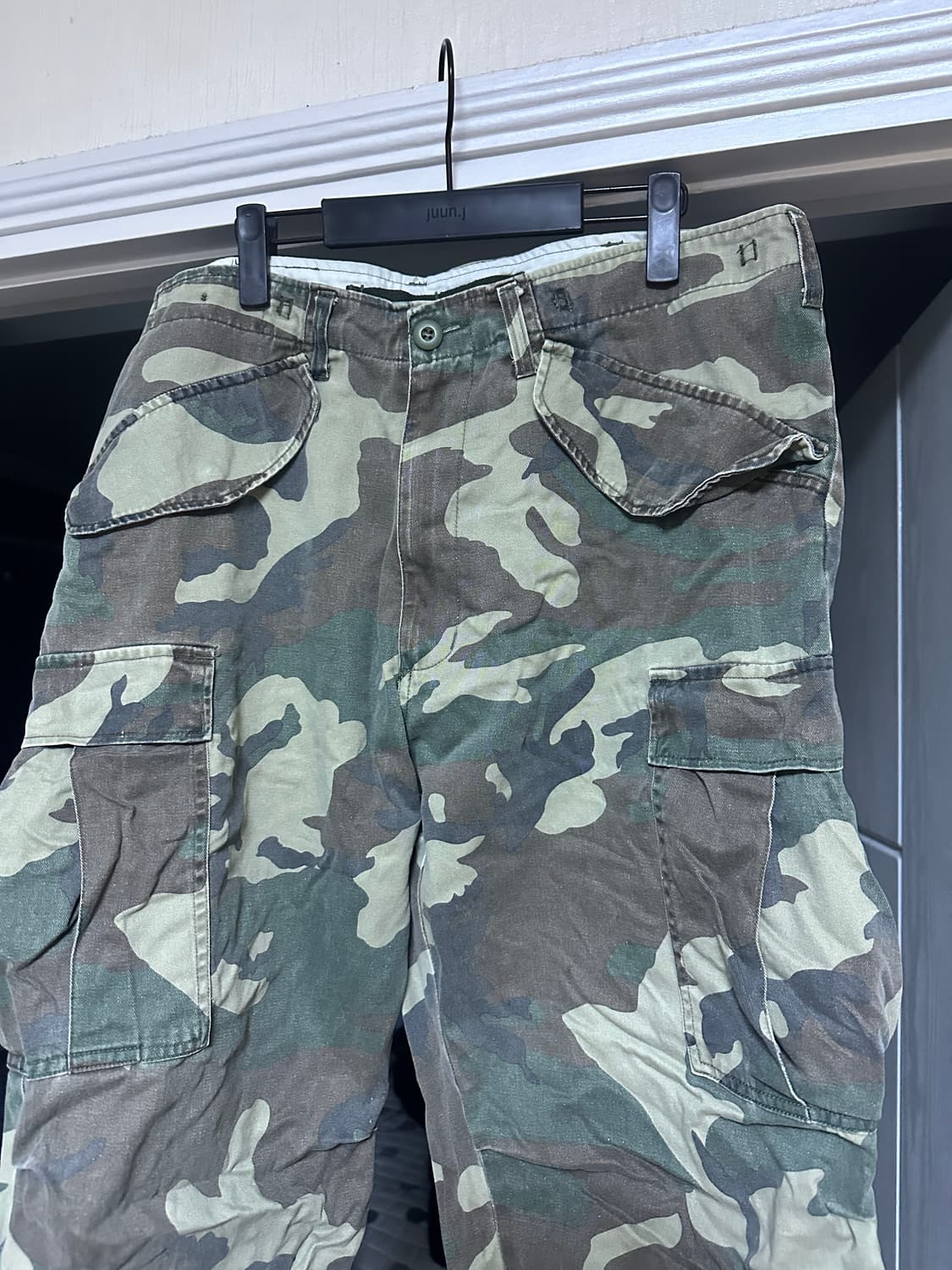 [L] 빈티지 M-65 카모 팬츠 상품이미지2
