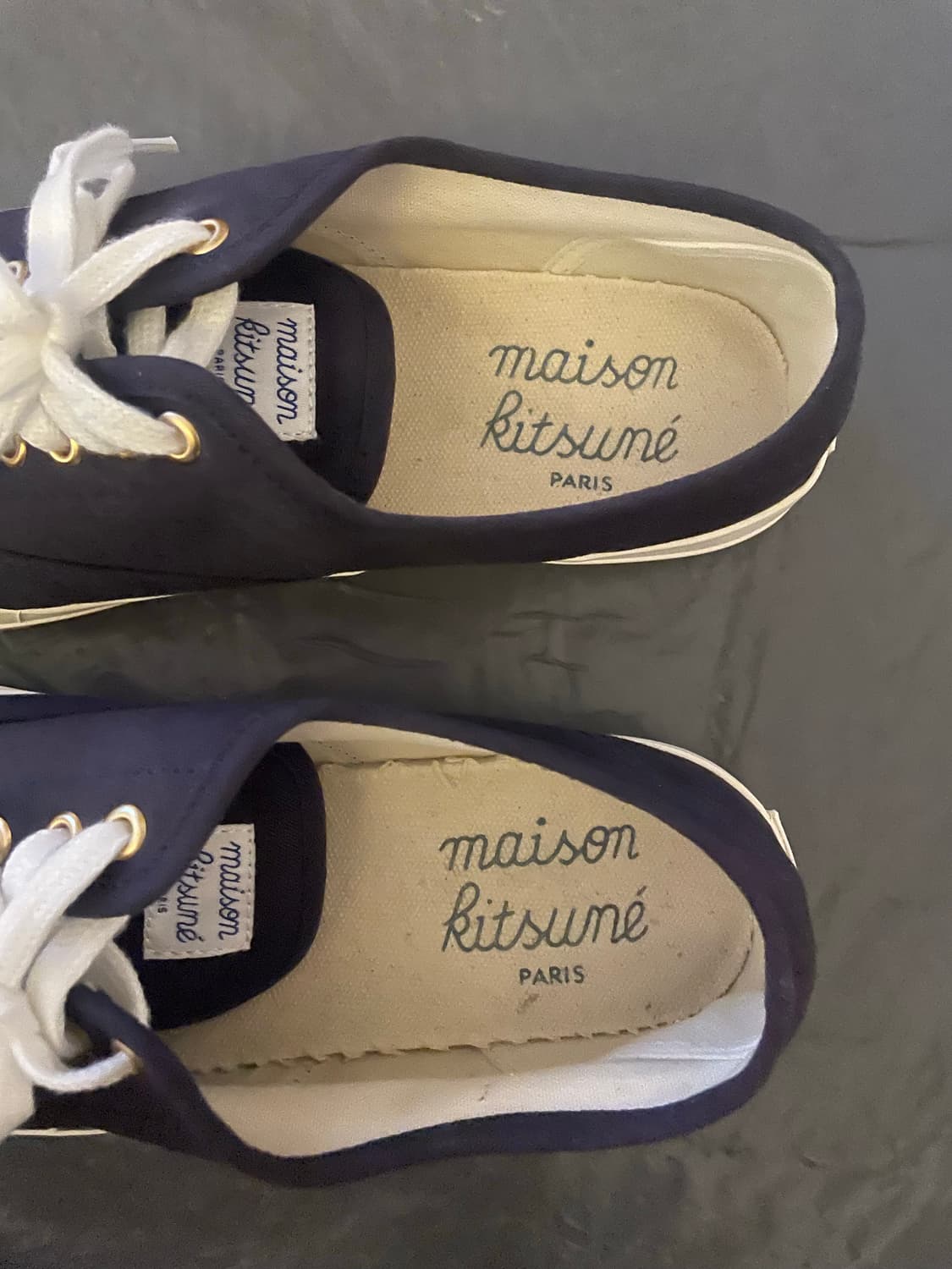 [새상품급] 메종키츠네 슬립온/캔버스 스니커즈 상품이미지5