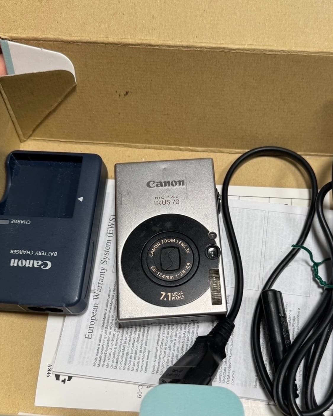 캐논 익서스 70 CANON IXUS 70 빈티지 디지털카메라 디카 상품이미지6