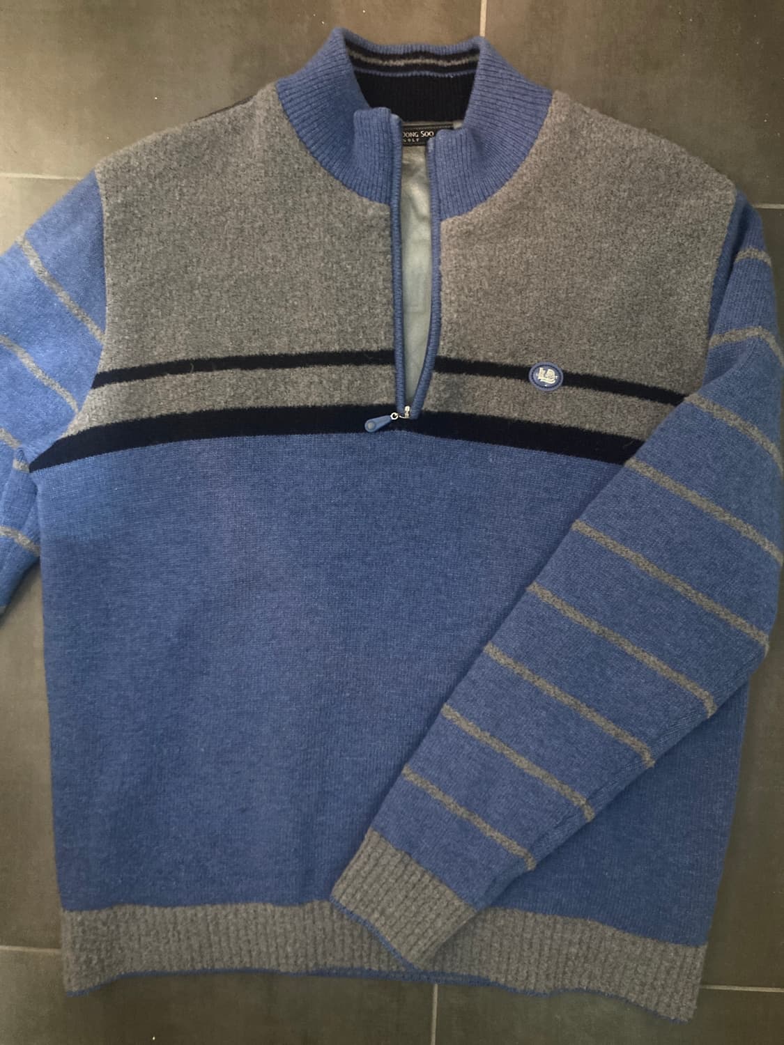 LEE DONG SOO GOLF 방풍 남성 반집업 니트 100 상품이미지1