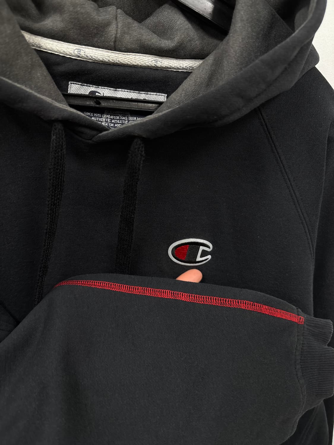 챔피온 스티치 후드티 상품이미지5