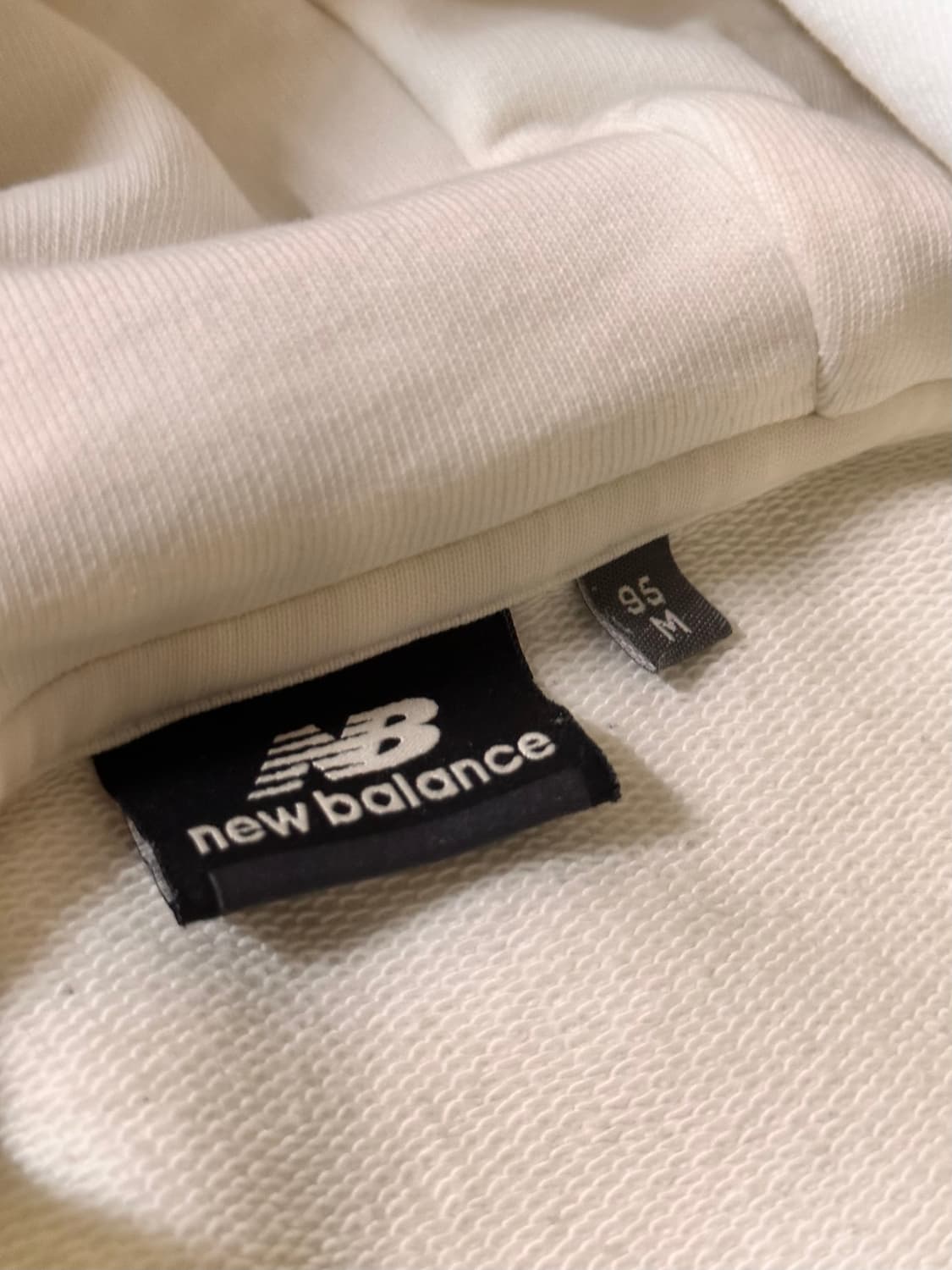 뉴발란스 후드티(흰색) 상품이미지3