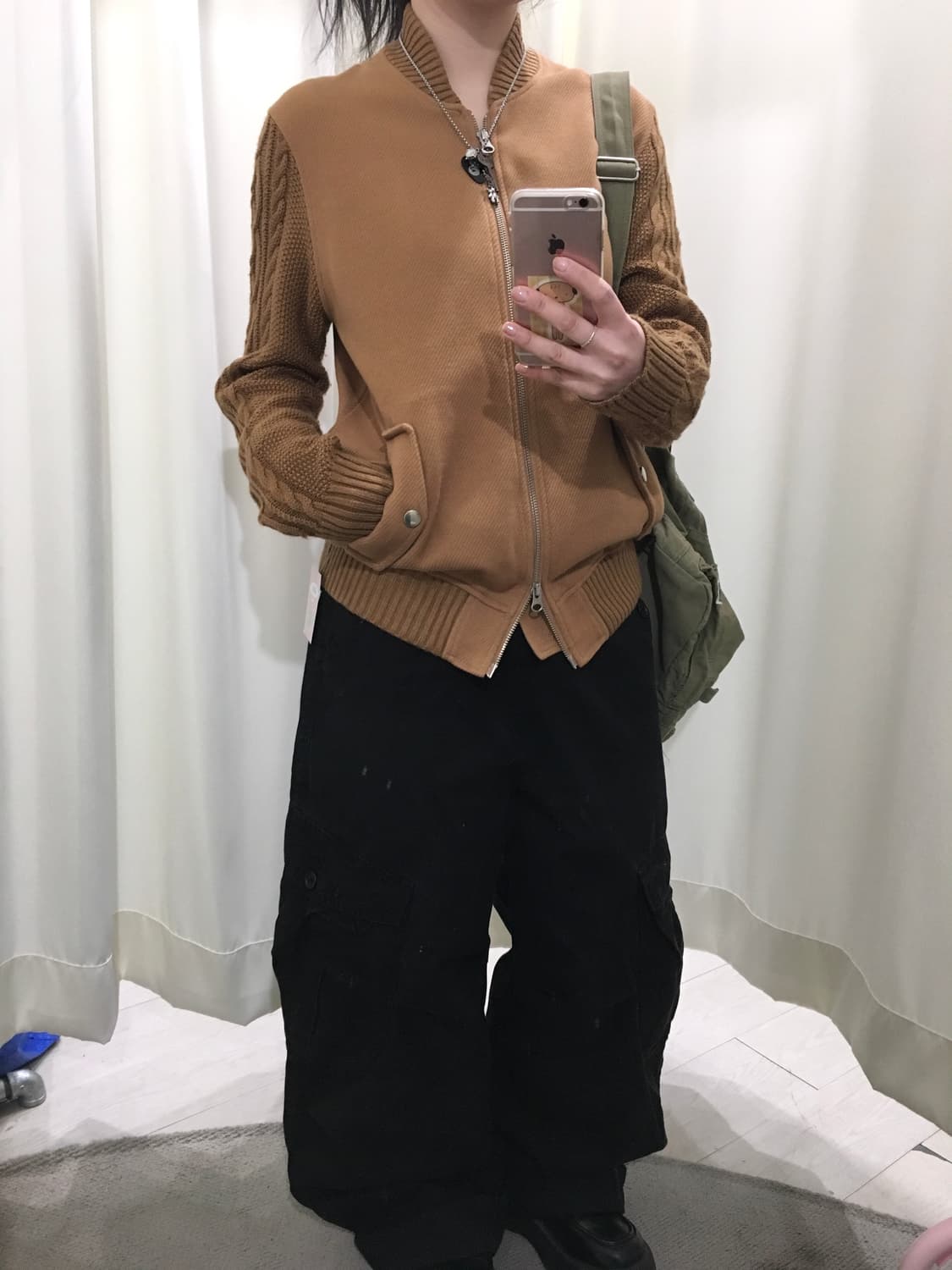 takeo kikuchi knit zip-up JK 상품이미지6