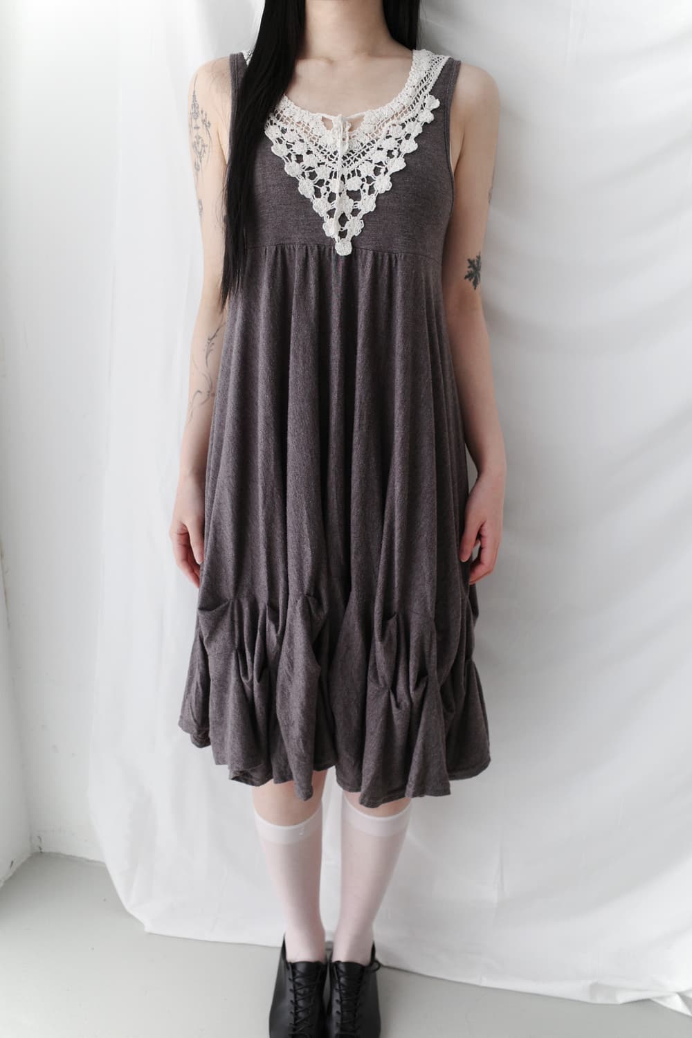 balloon crochet one-piece 상품이미지6