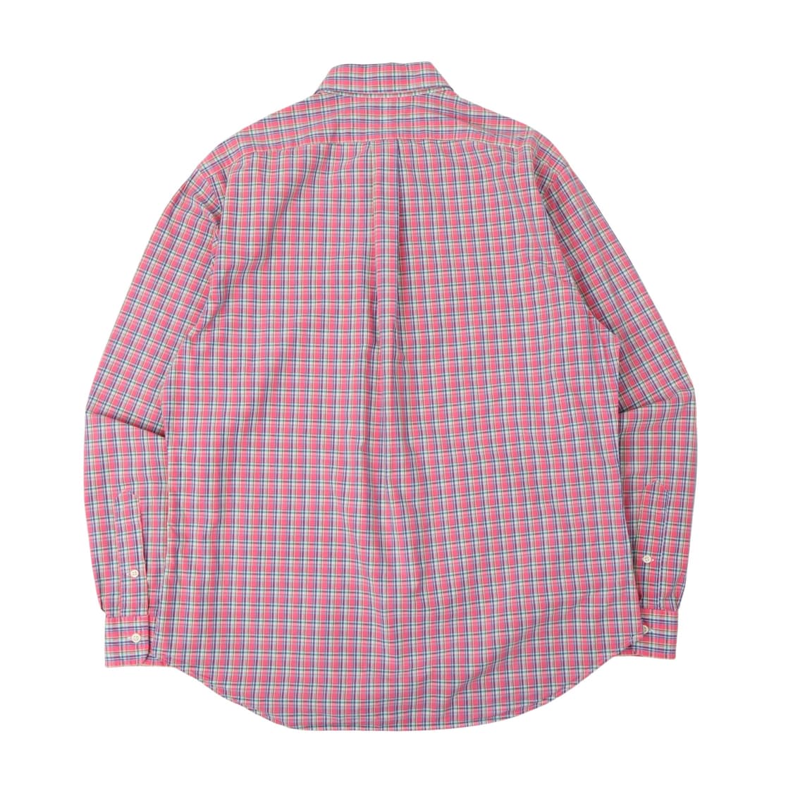폴로 랄프로렌 핑크 코튼 체크셔츠 상품이미지5