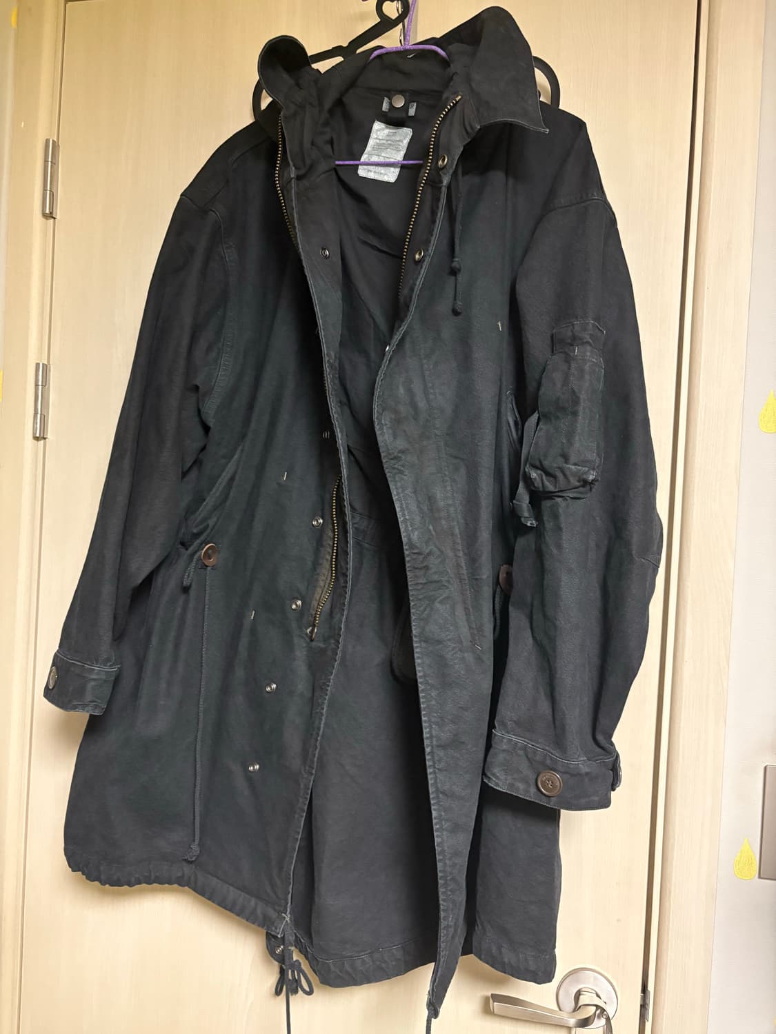 3) 비헤비어 dyed canvas m48 mil parka 상품이미지1