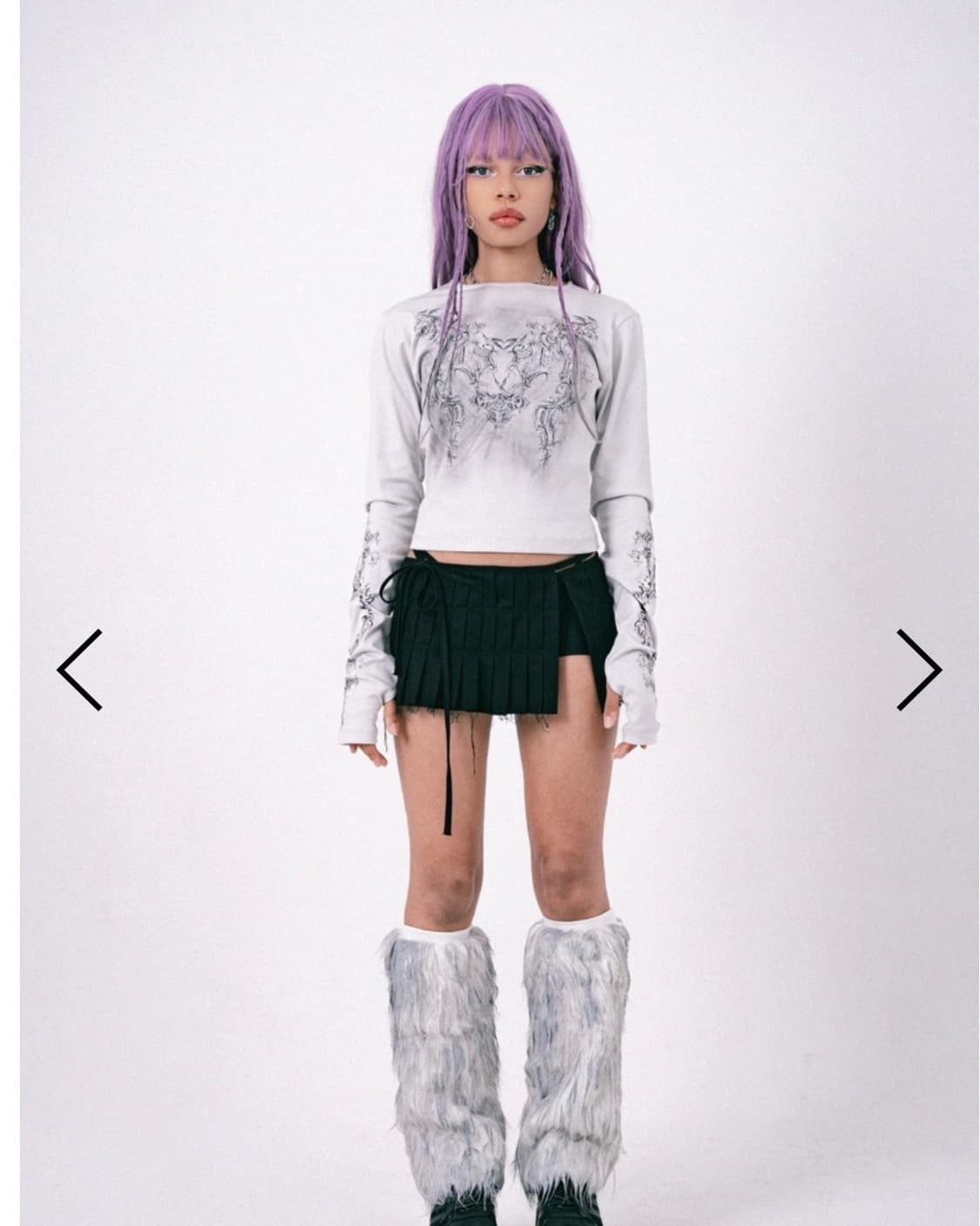 허그유어스킨 로코코 오너먼트 티 그레이 상품이미지1